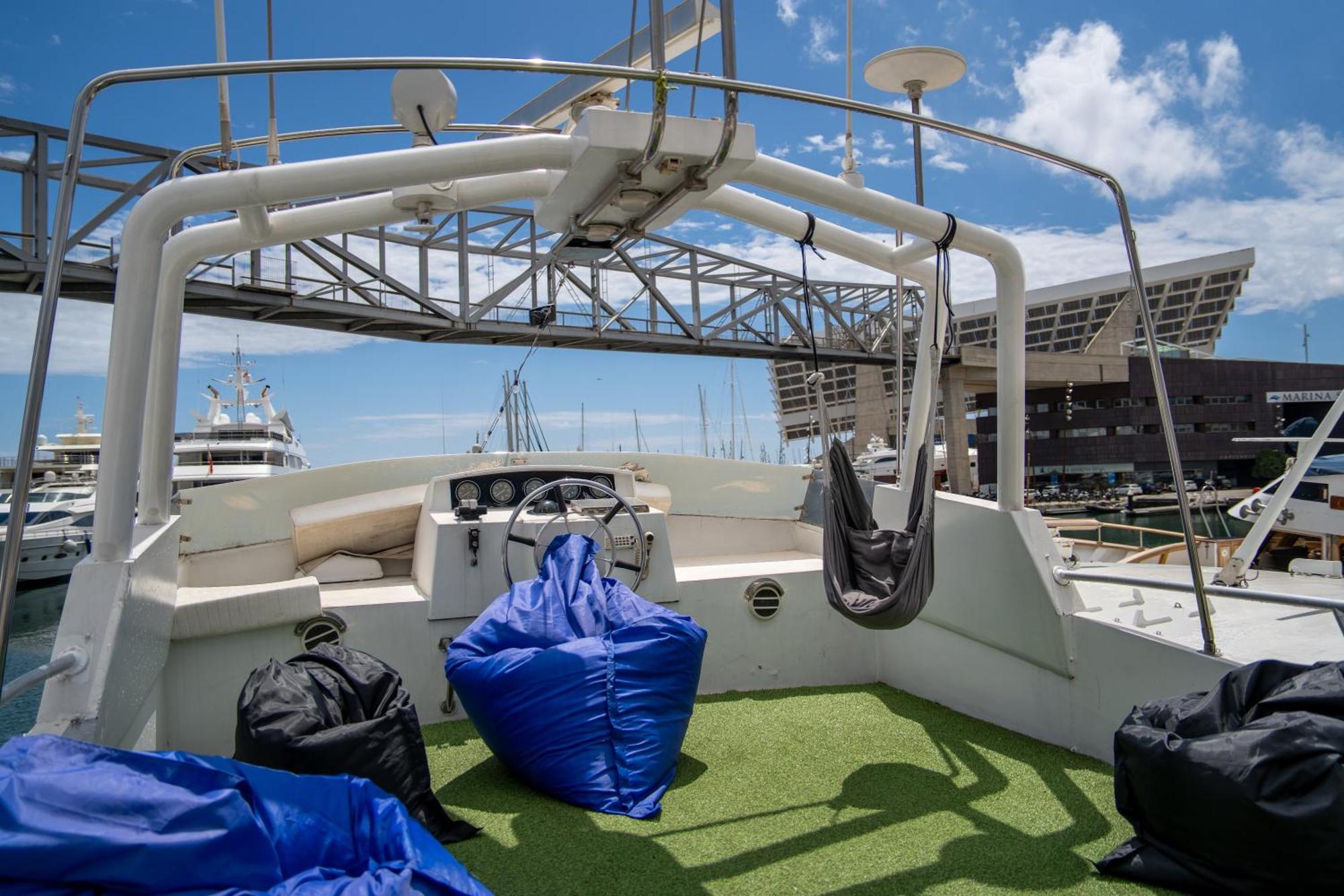 Habitacion Marineria Boat Aloha Barcelona Bagian luar foto