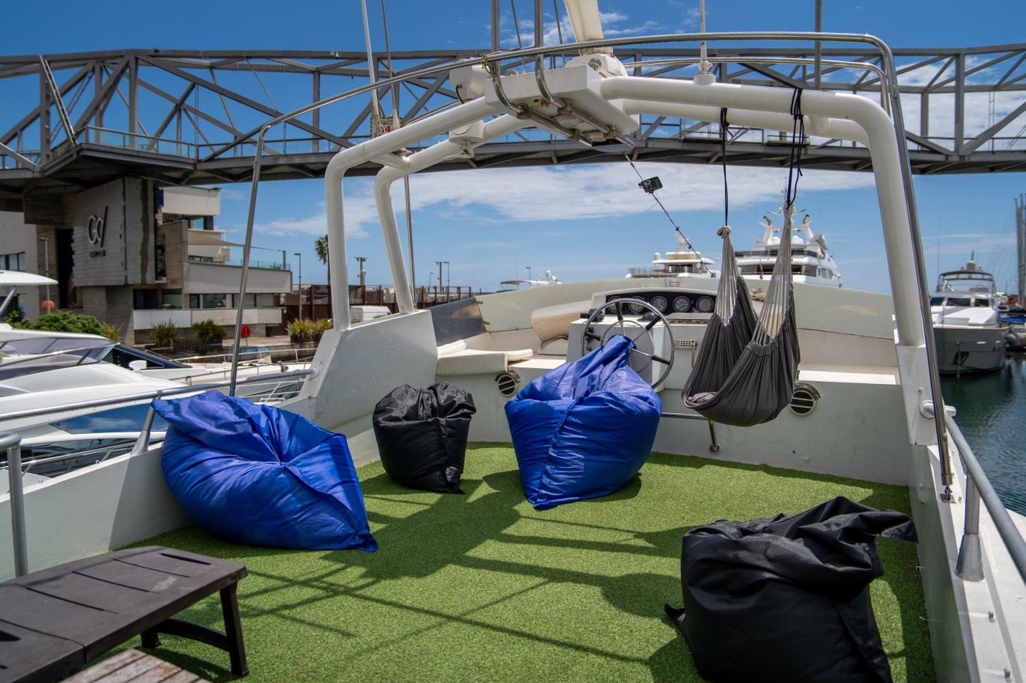 Habitacion Marineria Boat Aloha Barcelona Bagian luar foto